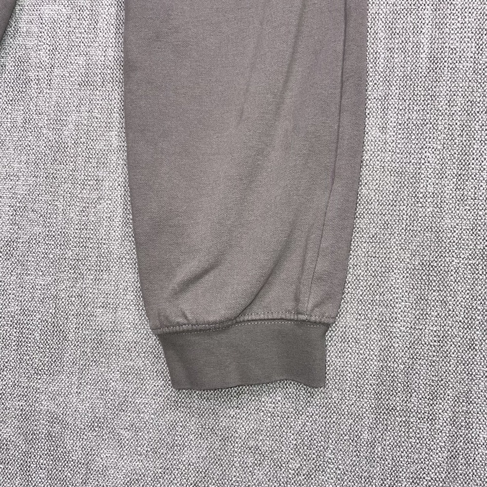 H&M Regular Fit Sweatpants Mens XS Brown Fleece Tapered Joggers Drawstring - Picture 10 of 12